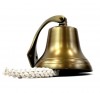 AL1844b- Aluminum Bell Brass Finish Antique